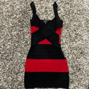 Sexy Bebe Bandage Dress
